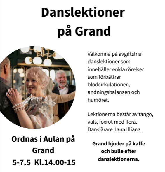 Danslektioner på Grand
